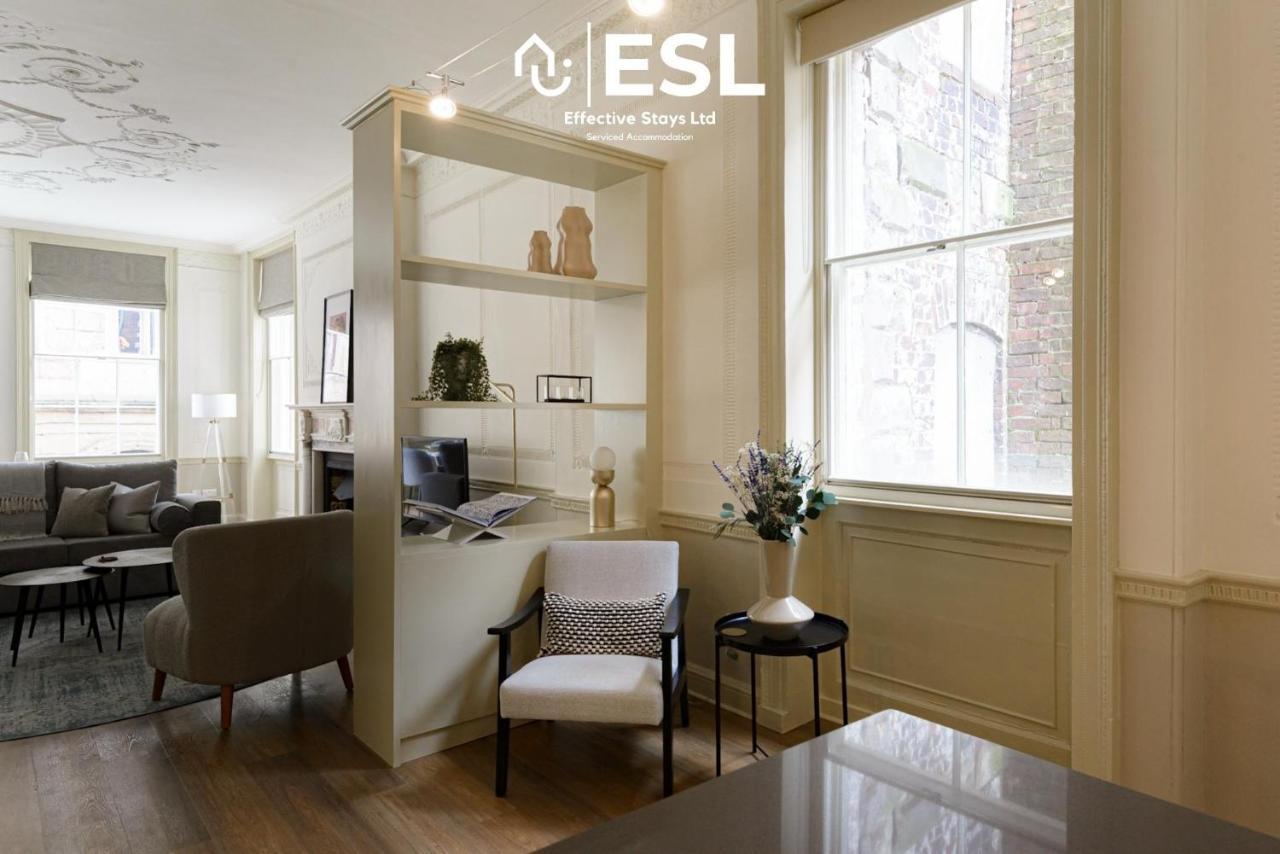 Most Central Luxury Grade 2 Listed Apartment Overlooking Shrewsbury Square - Free Parking Εξωτερικό φωτογραφία