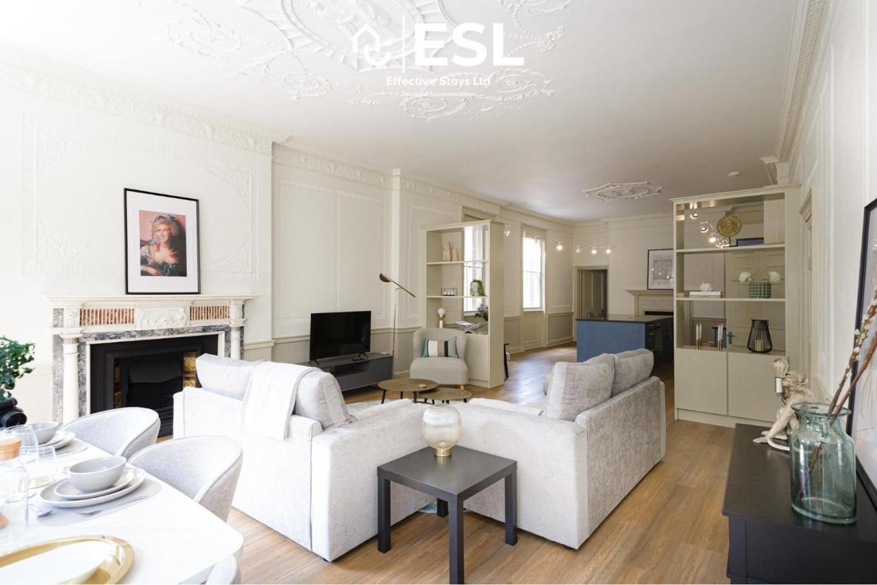 Most Central Luxury Grade 2 Listed Apartment Overlooking Shrewsbury Square - Free Parking Εξωτερικό φωτογραφία