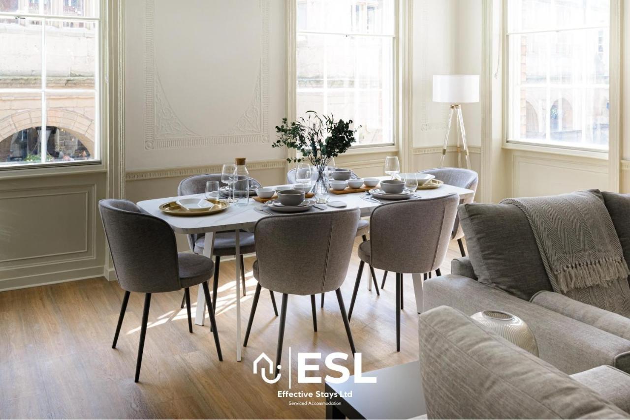 Most Central Luxury Grade 2 Listed Apartment Overlooking Shrewsbury Square - Free Parking Εξωτερικό φωτογραφία