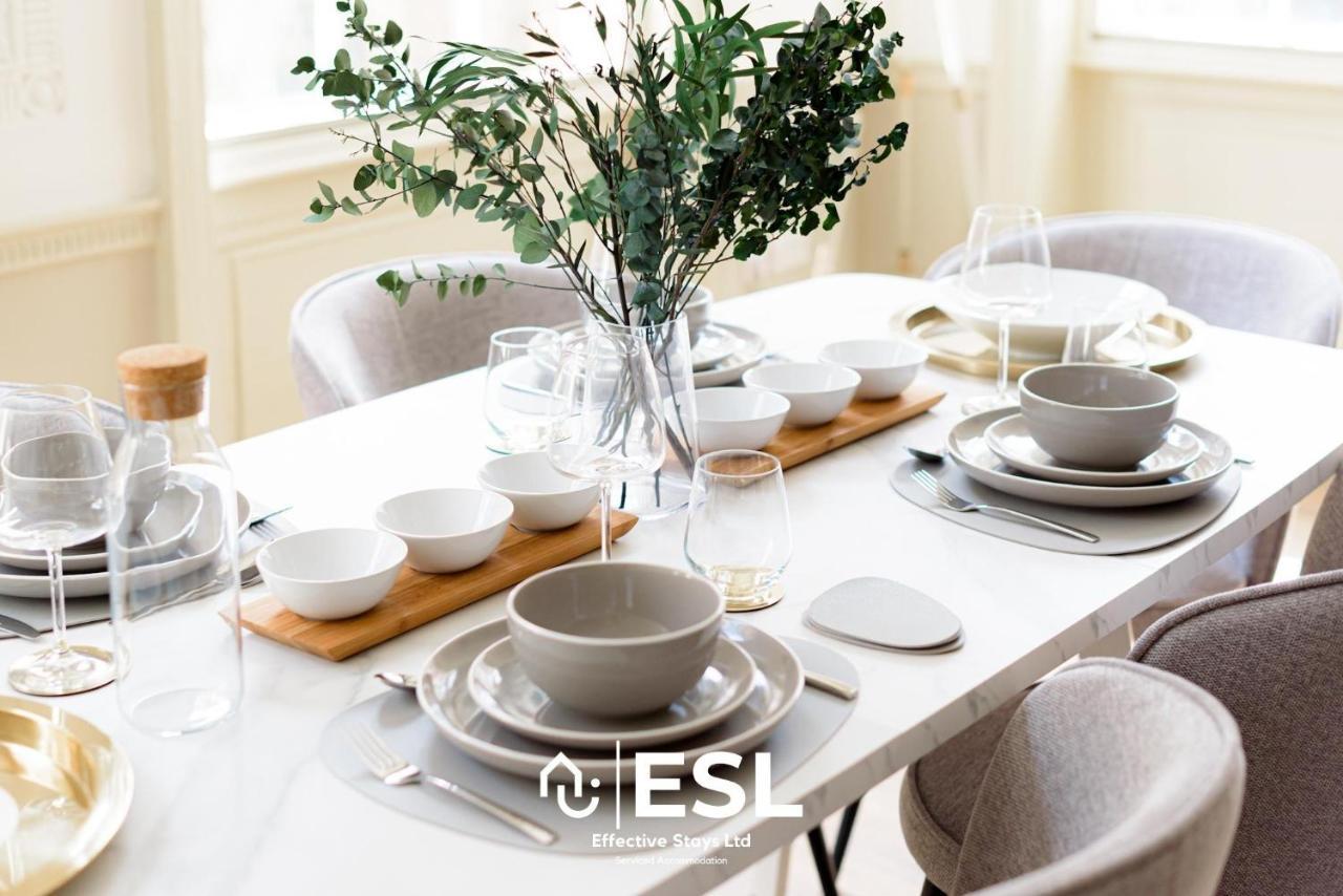 Most Central Luxury Grade 2 Listed Apartment Overlooking Shrewsbury Square - Free Parking Εξωτερικό φωτογραφία