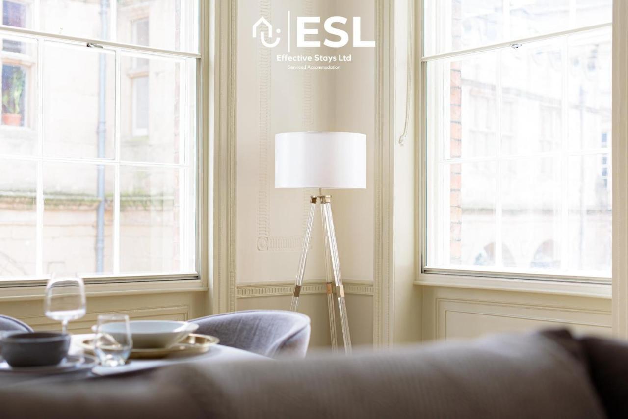 Most Central Luxury Grade 2 Listed Apartment Overlooking Shrewsbury Square - Free Parking Εξωτερικό φωτογραφία