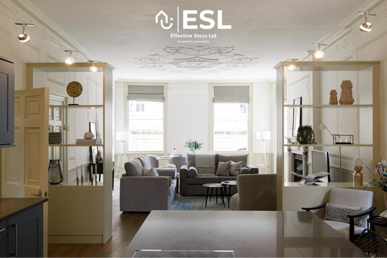 Most Central Luxury Grade 2 Listed Apartment Overlooking Shrewsbury Square - Free Parking Εξωτερικό φωτογραφία