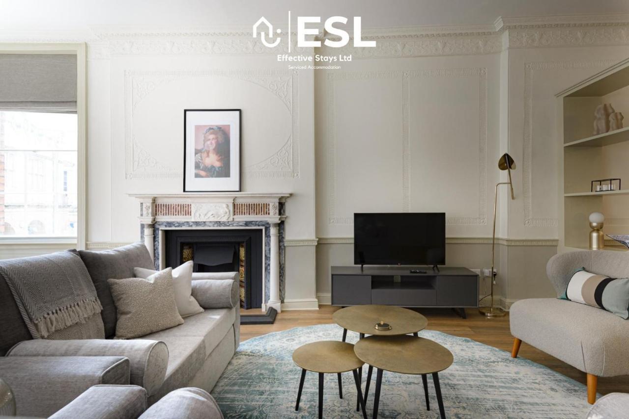Most Central Luxury Grade 2 Listed Apartment Overlooking Shrewsbury Square - Free Parking Εξωτερικό φωτογραφία
